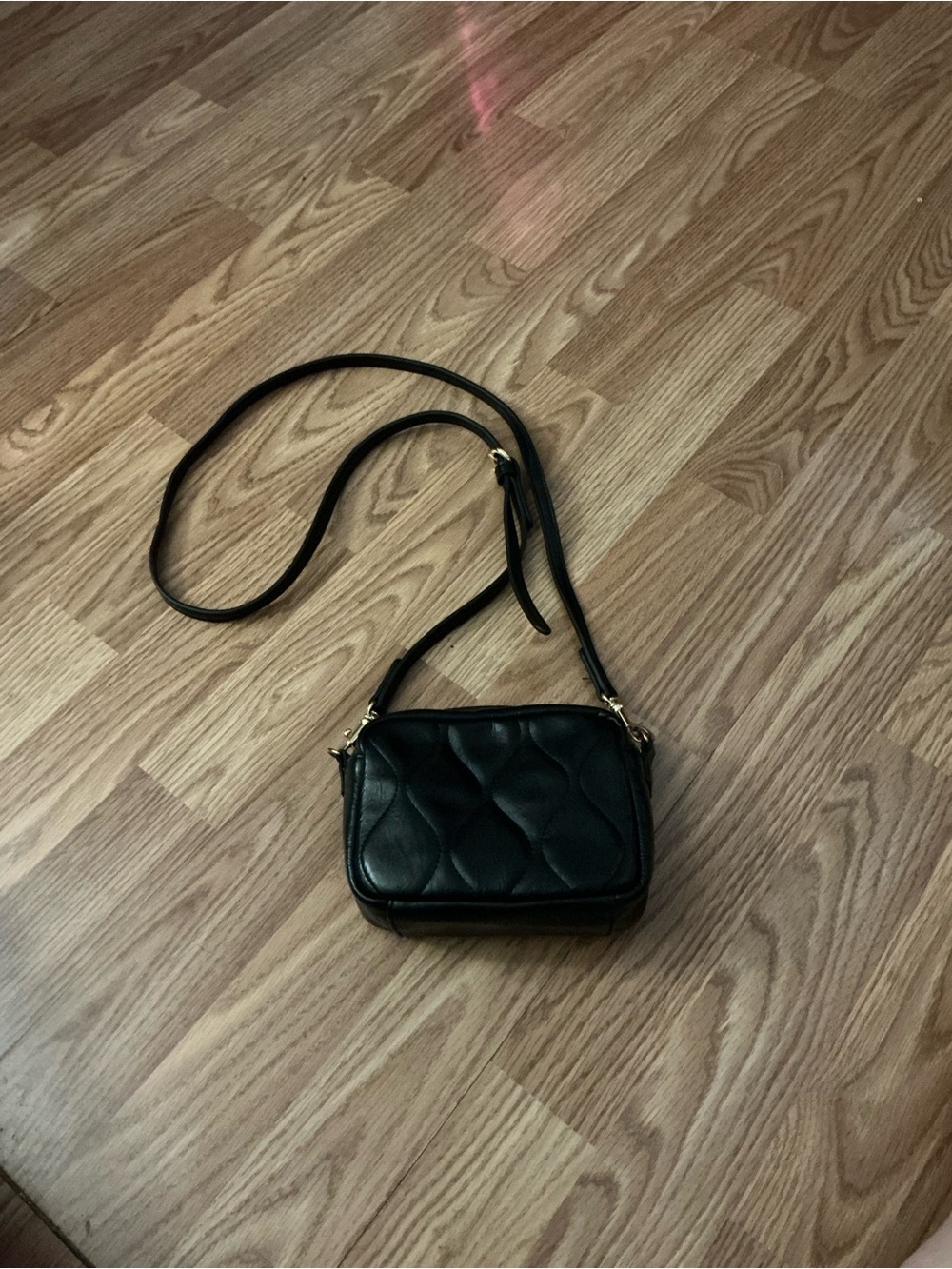 Universal Thread Black Quilted Crossbody Bag - Classic Women's Shoulder Bag